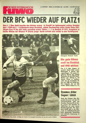 Fuwo Fussballwoche 48/1980