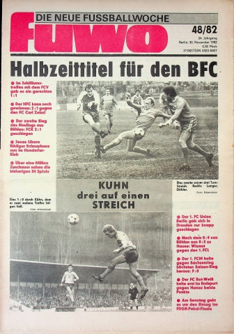 Fuwo Fussballwoche 48/1982
