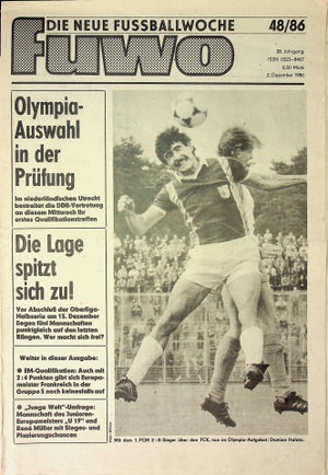 Fuwo Fussballwoche 48/1986