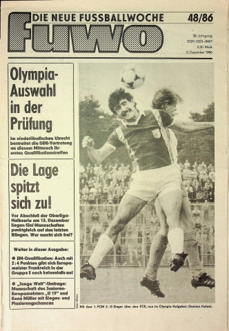 Fuwo Fussballwoche 48/1986