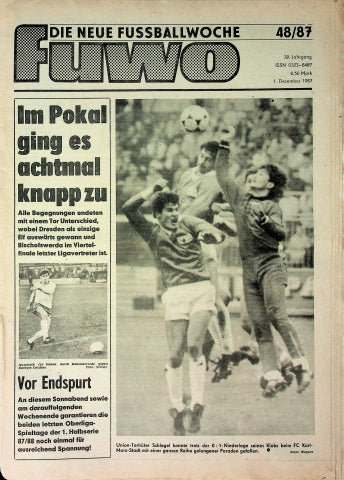 Fuwo Fussballwoche 48/1987