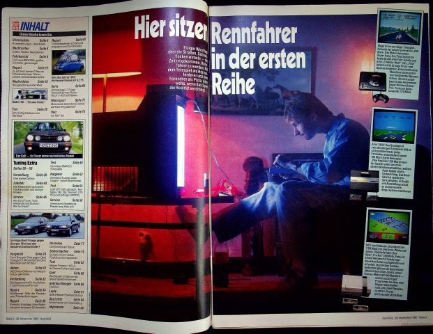 Inhaltsverzeichnis Auto Bild 48/1990
