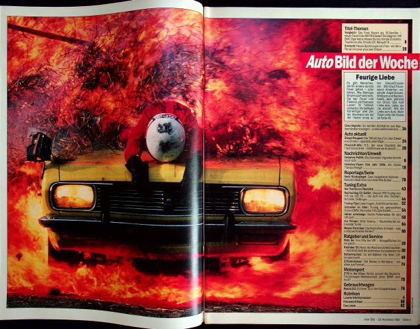 Inhaltsverzeichnis Auto Bild 48/1992