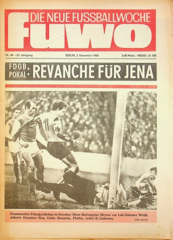 Fuwo Fussballwoche 49/1968