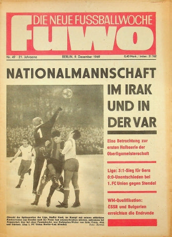 Fuwo Fussballwoche 49/1969
