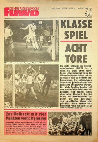 Fuwo Fussballwoche 49/1970