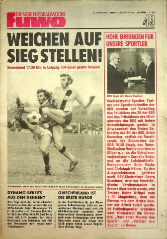Fuwo Fussballwoche 49/1974