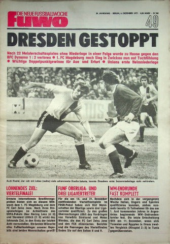 Fuwo Fussballwoche 49/1977