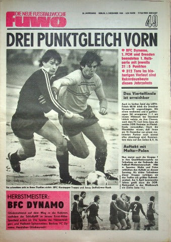 Fuwo Fussballwoche 49/1980