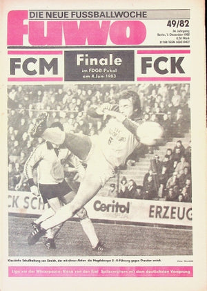 Fuwo Fussballwoche 49/1982