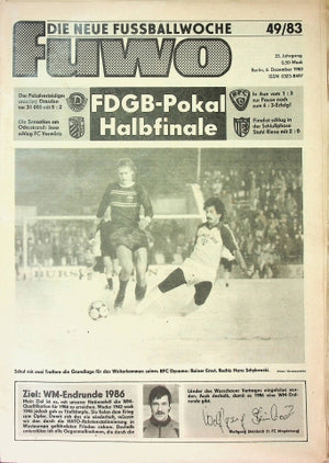 Fuwo Fussballwoche 49/1983
