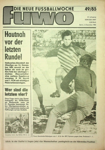 Fuwo Fussballwoche 49/1985