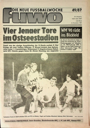 Fuwo Fussballwoche 49/1987