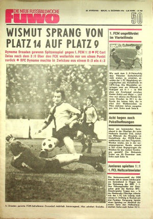 Fuwo Fussballwoche 50/1976