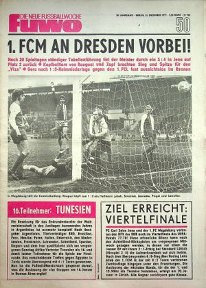 Fuwo Fussballwoche 50/1977