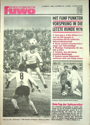 Fuwo Fussballwoche 50/1978