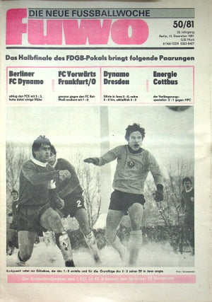 Fuwo Fussballwoche 50/1981