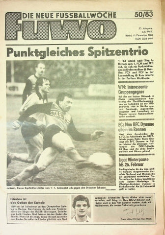 Fuwo Fussballwoche 50/1983