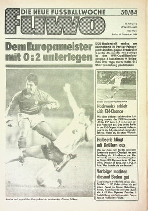 Fuwo Fussballwoche 50/1984