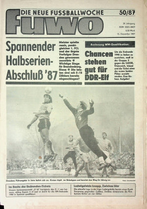 Fuwo Fussballwoche 50/1987