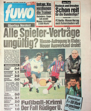 Fuwo Fussballwoche 50/1990