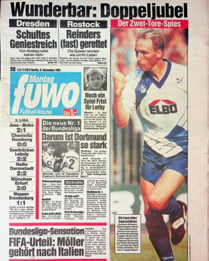Fuwo Fussballwoche 50/1991