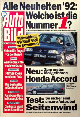Auto Bild 50/1992