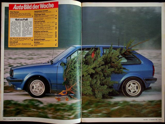 Inhaltsverzeichnis Auto Bild 50/1993