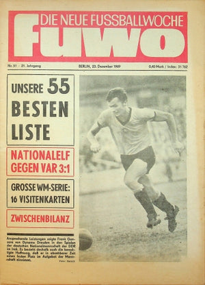 Fuwo Fussballwoche 51/1969