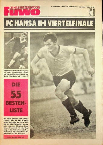 Fuwo Fussballwoche 51/1970