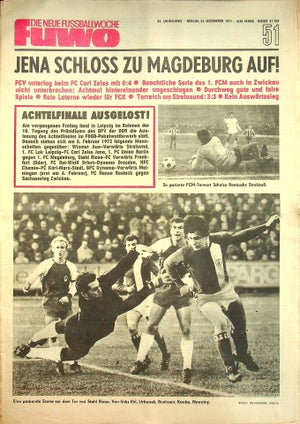 Fuwo Fussballwoche 51/1971