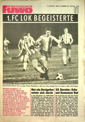 Fuwo Fussballwoche 51/1973