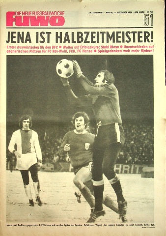 Fuwo Fussballwoche 51/1974