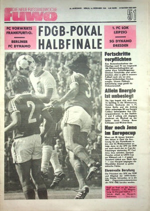 Fuwo Fussballwoche 51/1980