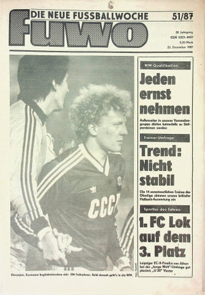 Fuwo Fussballwoche 51/1987