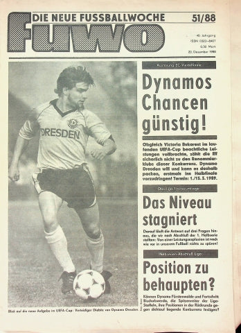 Fuwo Fussballwoche 51/1988