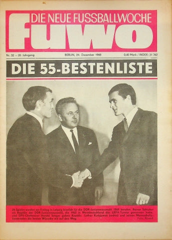 Fuwo Fussballwoche 52/1968