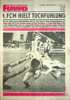 Fuwo Fussballwoche 52/1974