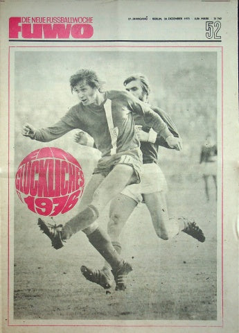 Fuwo Fussballwoche 52/1975