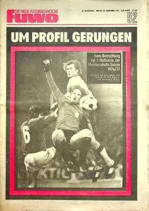 Fuwo Fussballwoche 52/1976