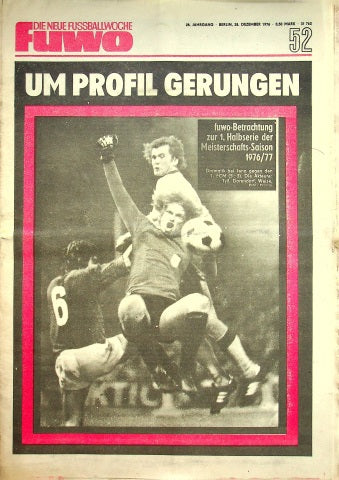 Fuwo Fussballwoche 52/1976