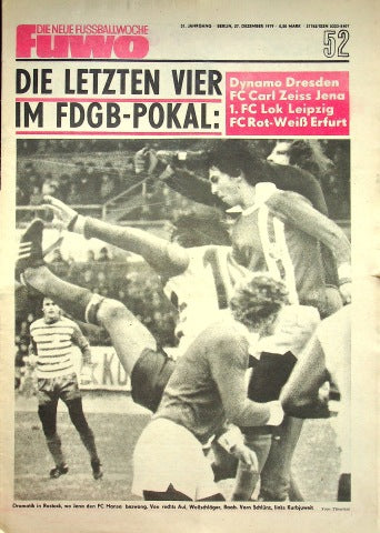 Fuwo Fussballwoche 52/1979
