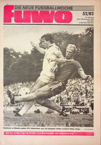Fuwo Fussballwoche 52/1982
