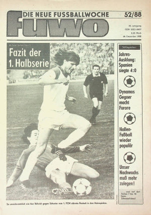 Fuwo Fussballwoche 52/1988
