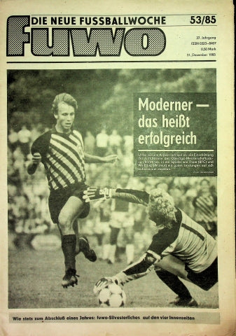 Fuwo Fussballwoche 53/1985