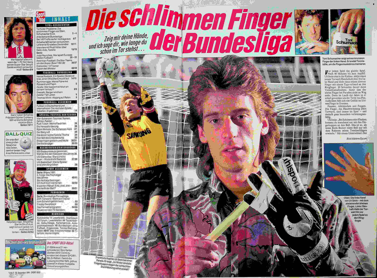 Inhaltsverzeichnis Sport Bild 53/1991