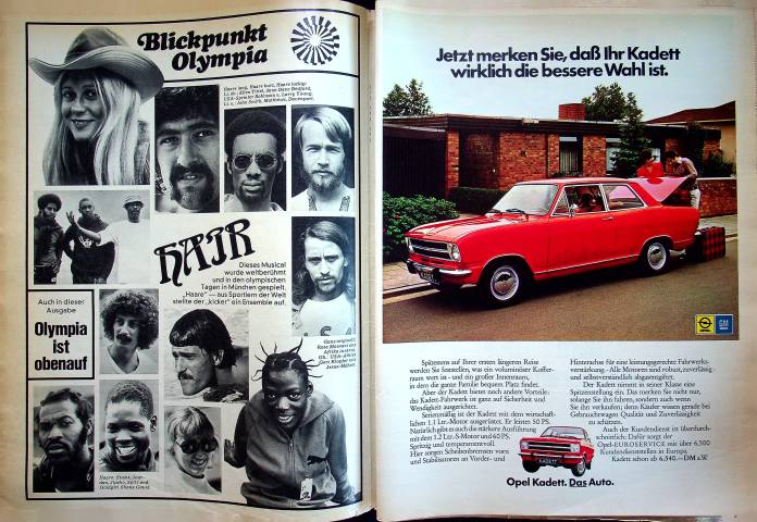 Inhaltsverzeichnis Kicker 72/1972