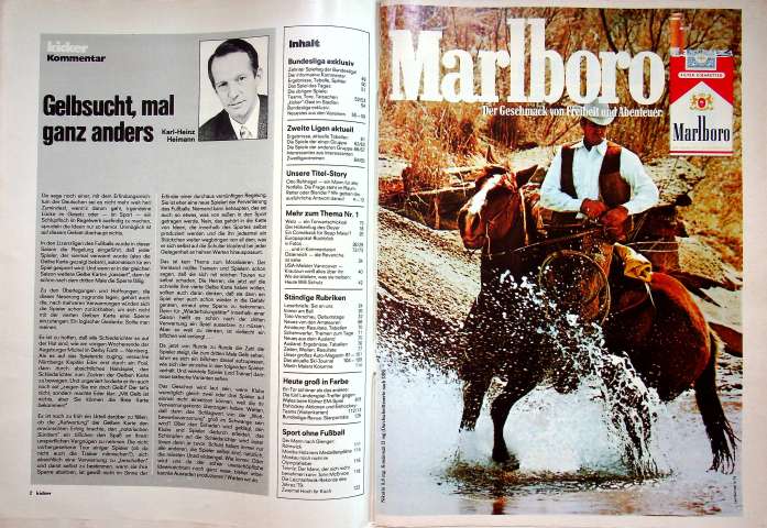 Inhaltsverzeichnis Kicker 88/1979