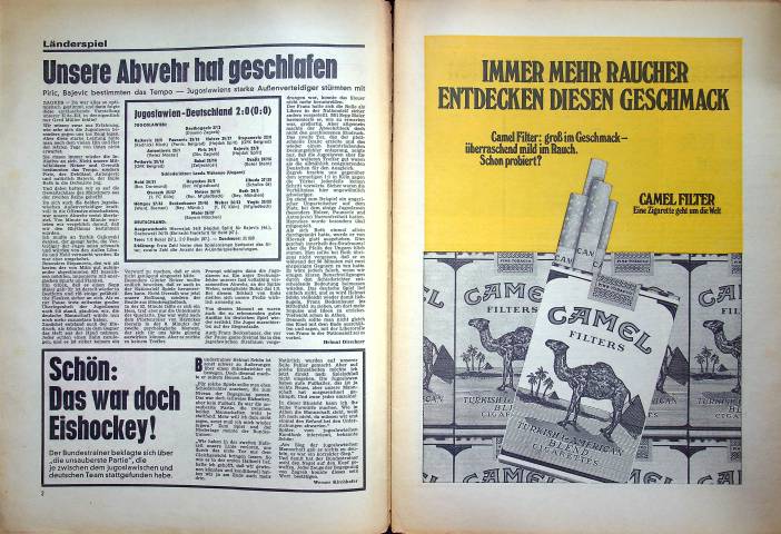 Inhaltsverzeichnis Kicker 93/1970