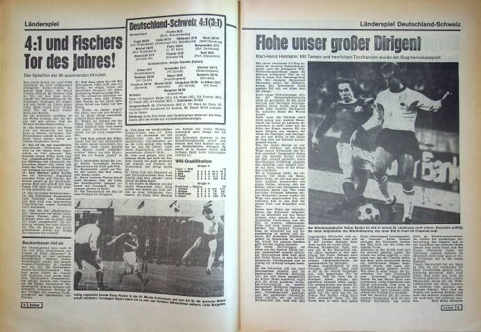 Inhaltsverzeichnis Kicker 93/1977